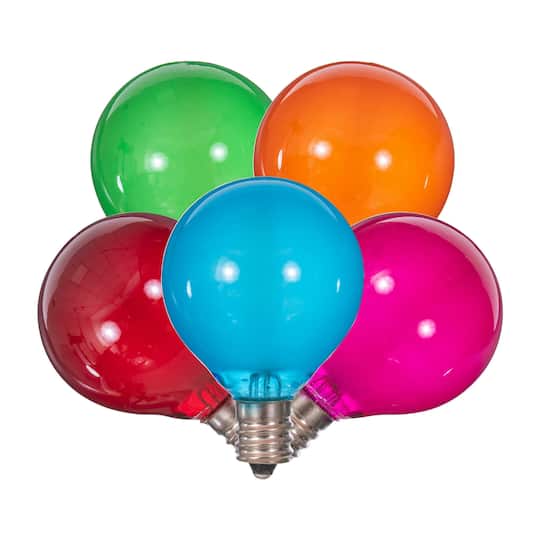 Vickerman 18ct Multicolor G40 LED String Lights, 120" | 50% Off